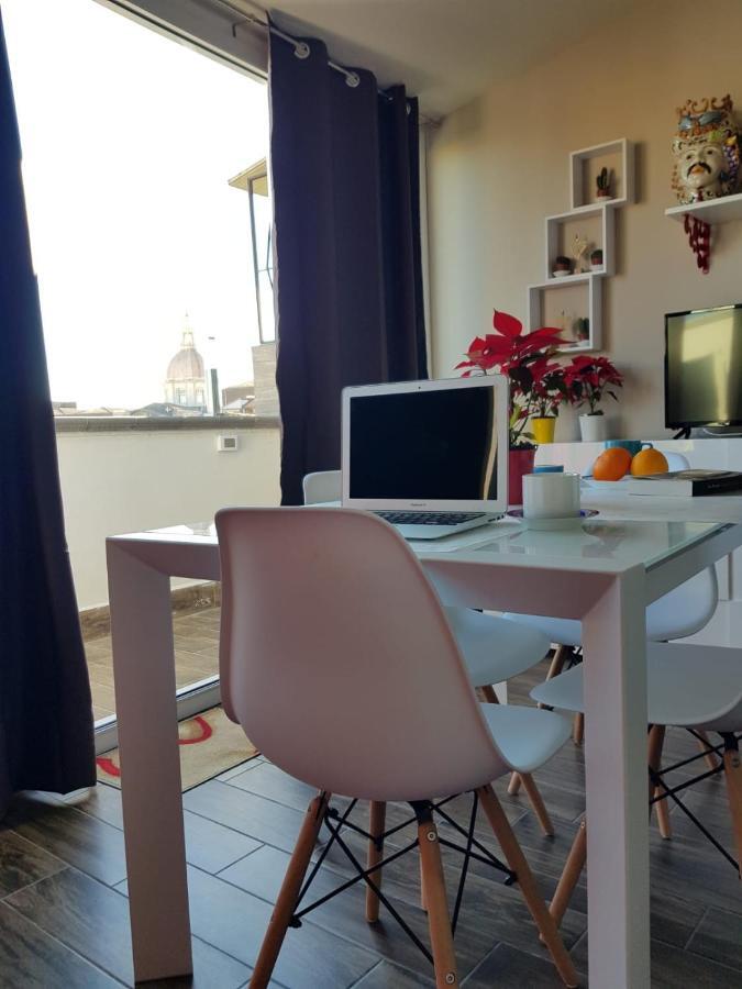La Terrazza Di Leda Appartement Catánia Buitenkant foto